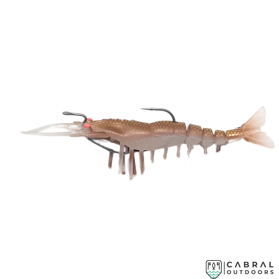 KrillKast Shrimp lures with hook | 10cm-13cm | 7g-17g | 1 Pcs Shrimp SHRIMP Cabral Outdoors KrillKast Shrimp Lures India — 10cm–13cm with Hook | Cabral Outdoors