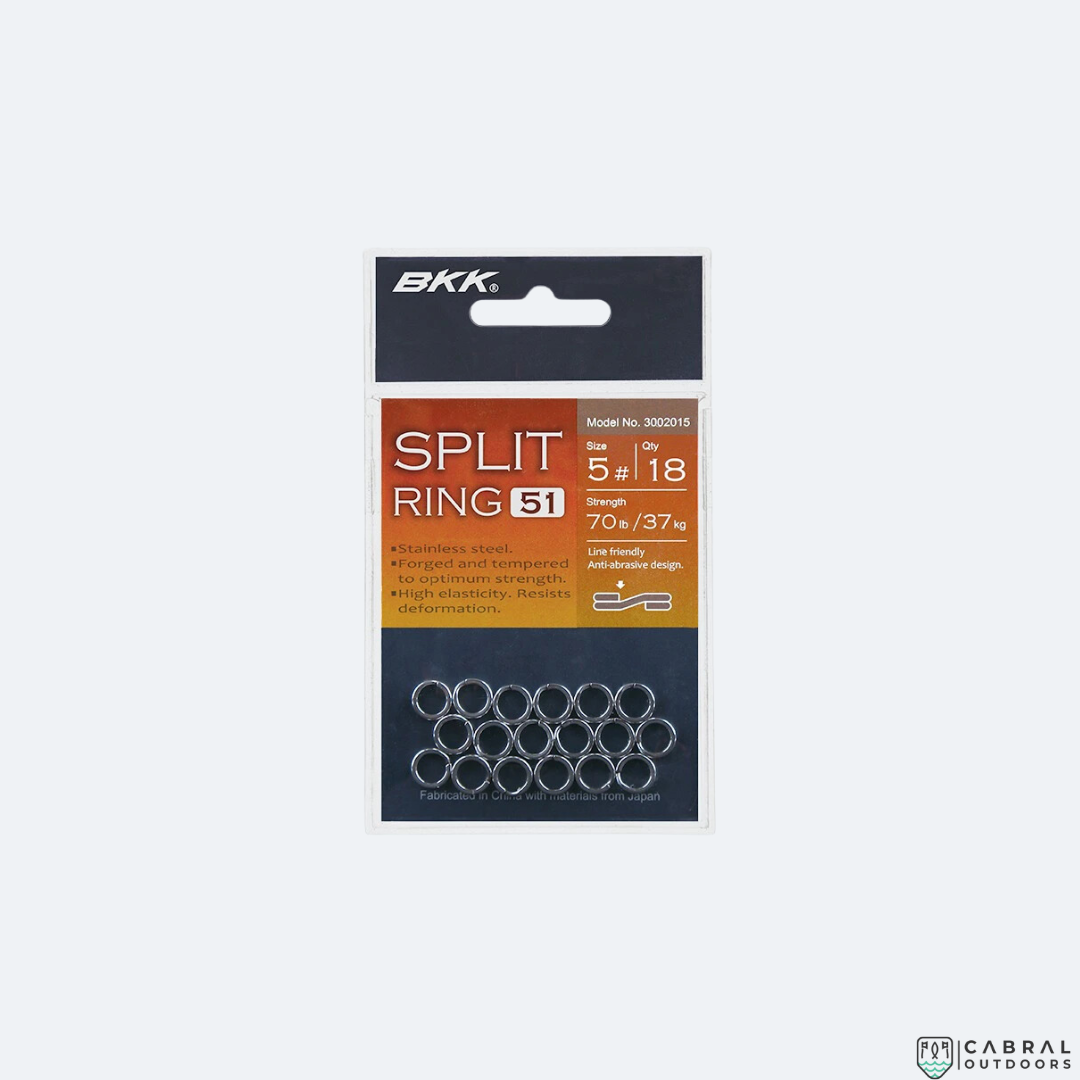 BKK Split Ring 51 |Size:-#1-#6 Split Ring BKK Cabral Outdoors