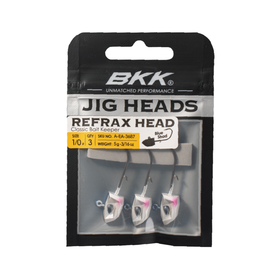 BKK REFRAX Jighead | Size :- 1/0