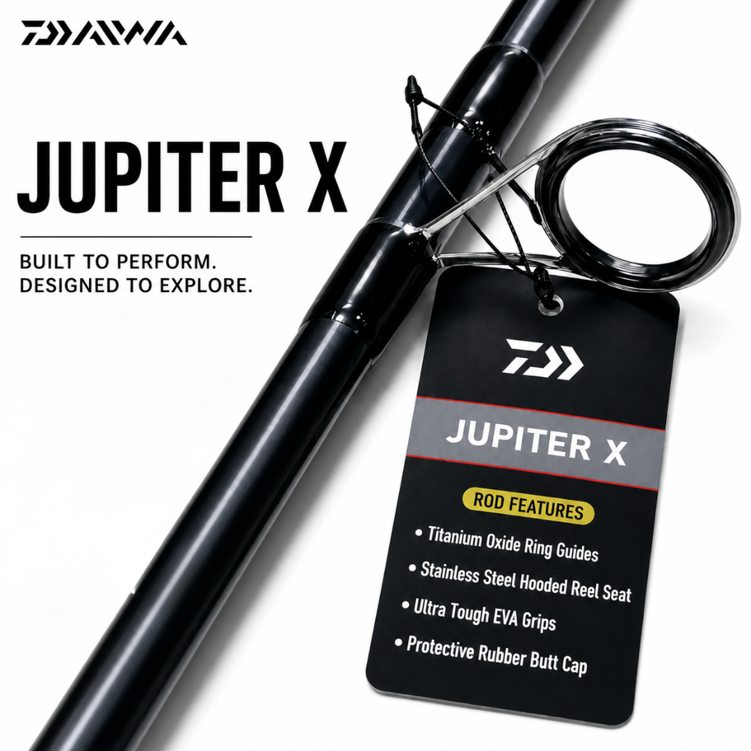 Daiwa 26 ' JUPITER X SAFARI/ POWERTIP/ SUPERIOR Series Spinning Rod