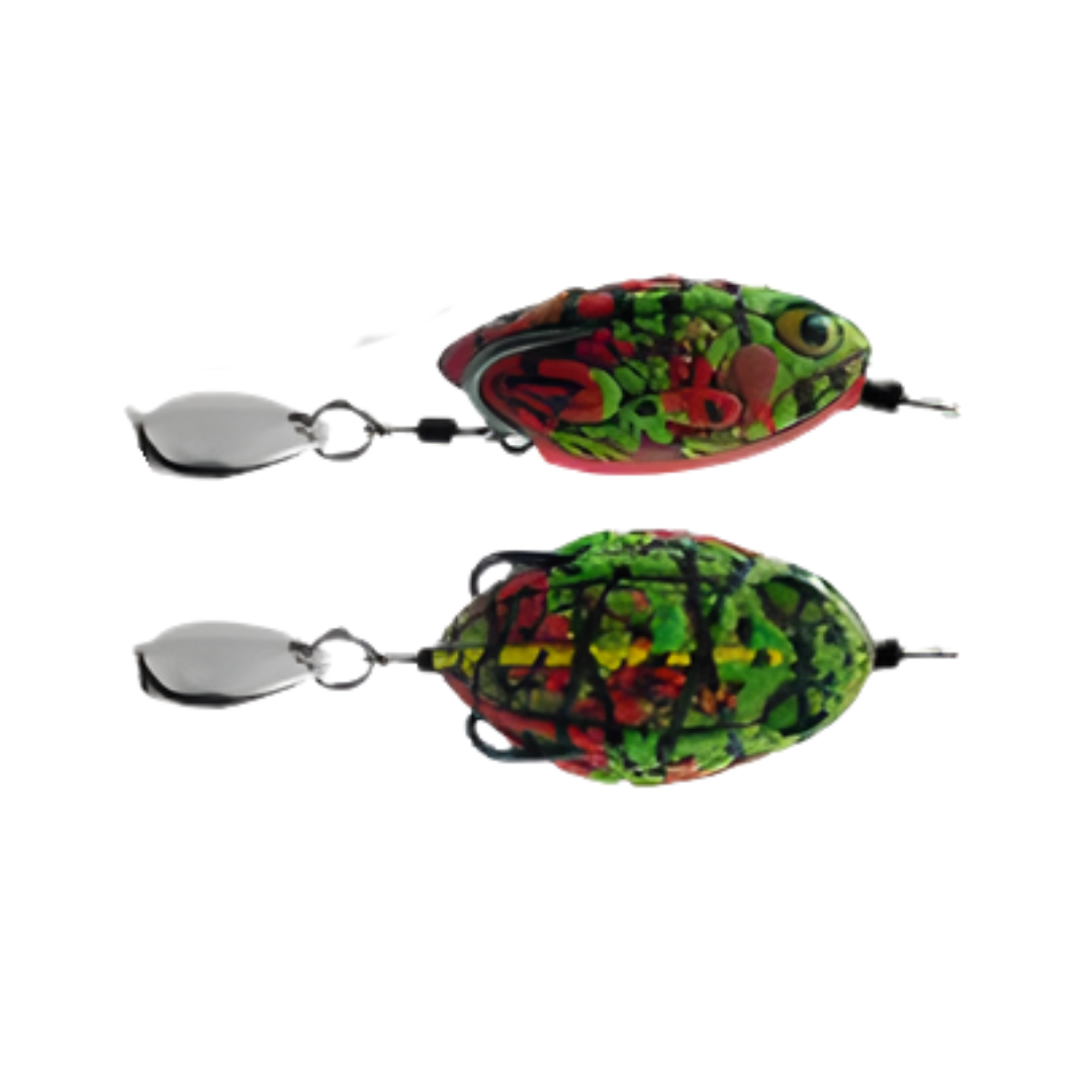 Lures Factory Hobbit Frog | Size: 3.8cm | 6.7g Rubber Frog Lures Factory Cabral Outdoors