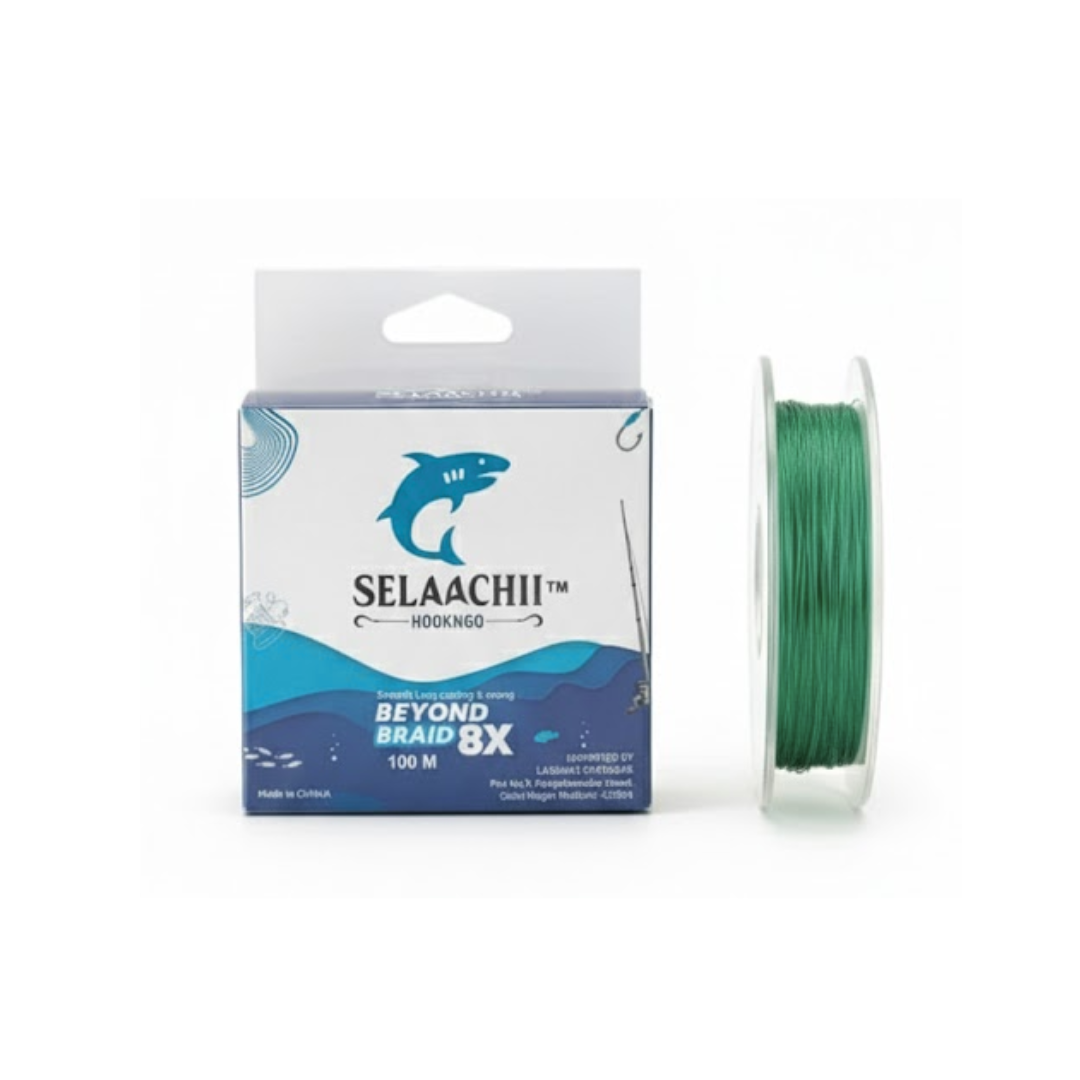 SELAACHII™ Beyond Braid 8X Fishing Line |25lb-40lb |100M