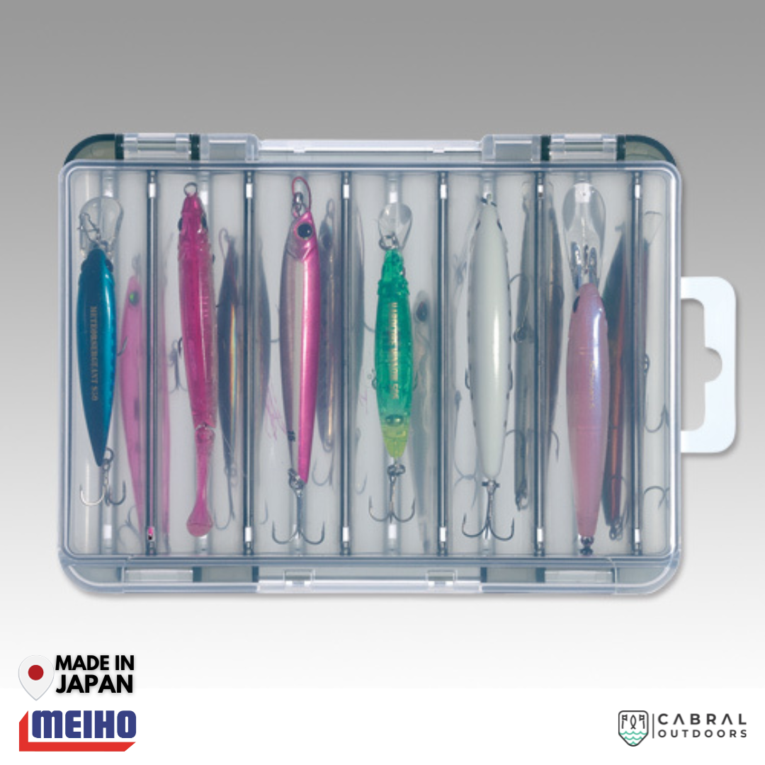 Meiho Reversible D-86 | 12 Compartments Tackle Box Tackle Box Meiho Cabral Outdoors