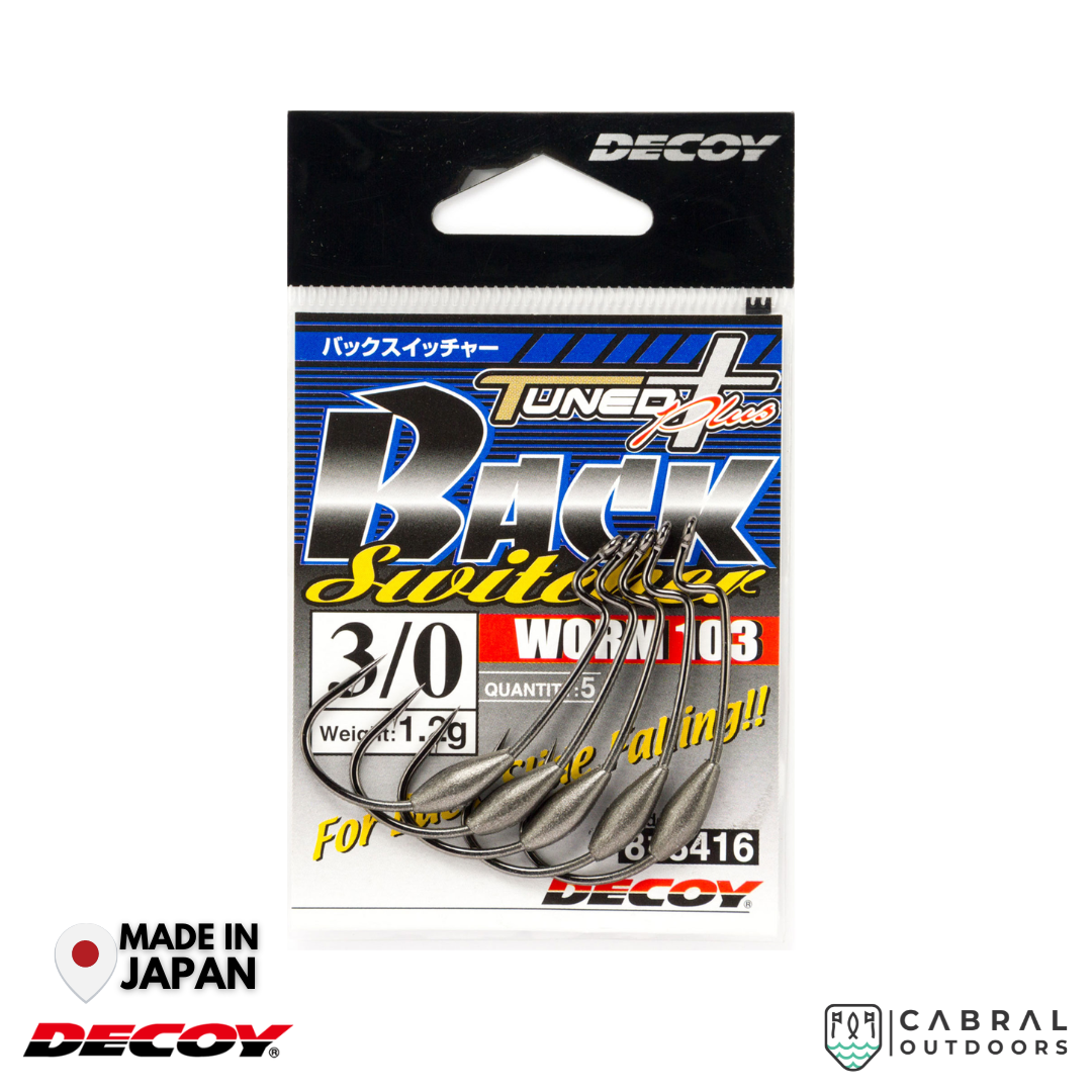 Decoy Worm-103 Back Switcher Hook | #2/0-#5/0 Worm hook Decoy Cabral Outdoors