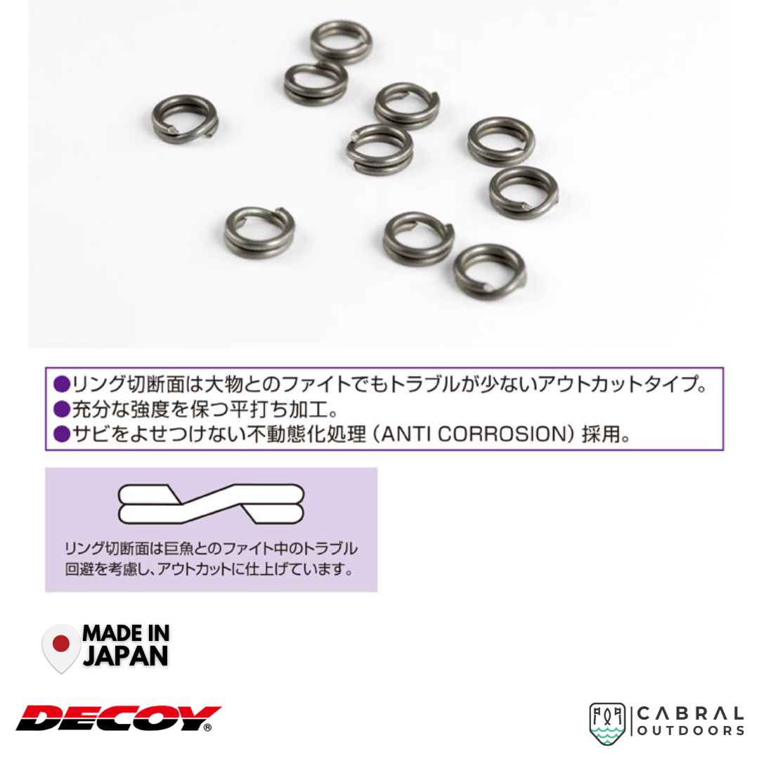 Decoy R-5 Split Ring Heavy Class| #8-#11 Split Ring Decoy Cabral Outdoors