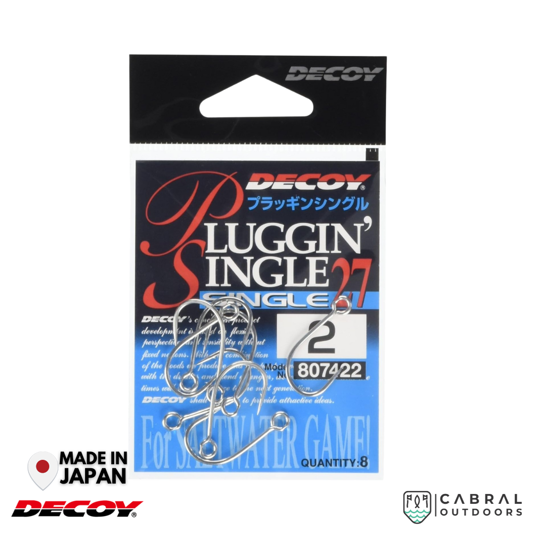Decoy Single 27 Pluggin Single | #8-#5/0 Hooks Decoy Cabral Outdoors