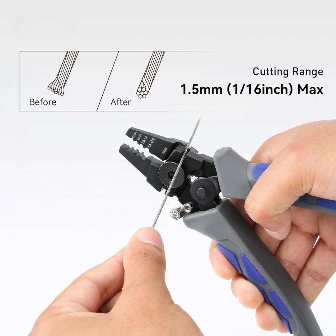 Fishing Crimping Pilers | Size: 18.2cm Pliers Cabral Outdoors Cabral Outdoors