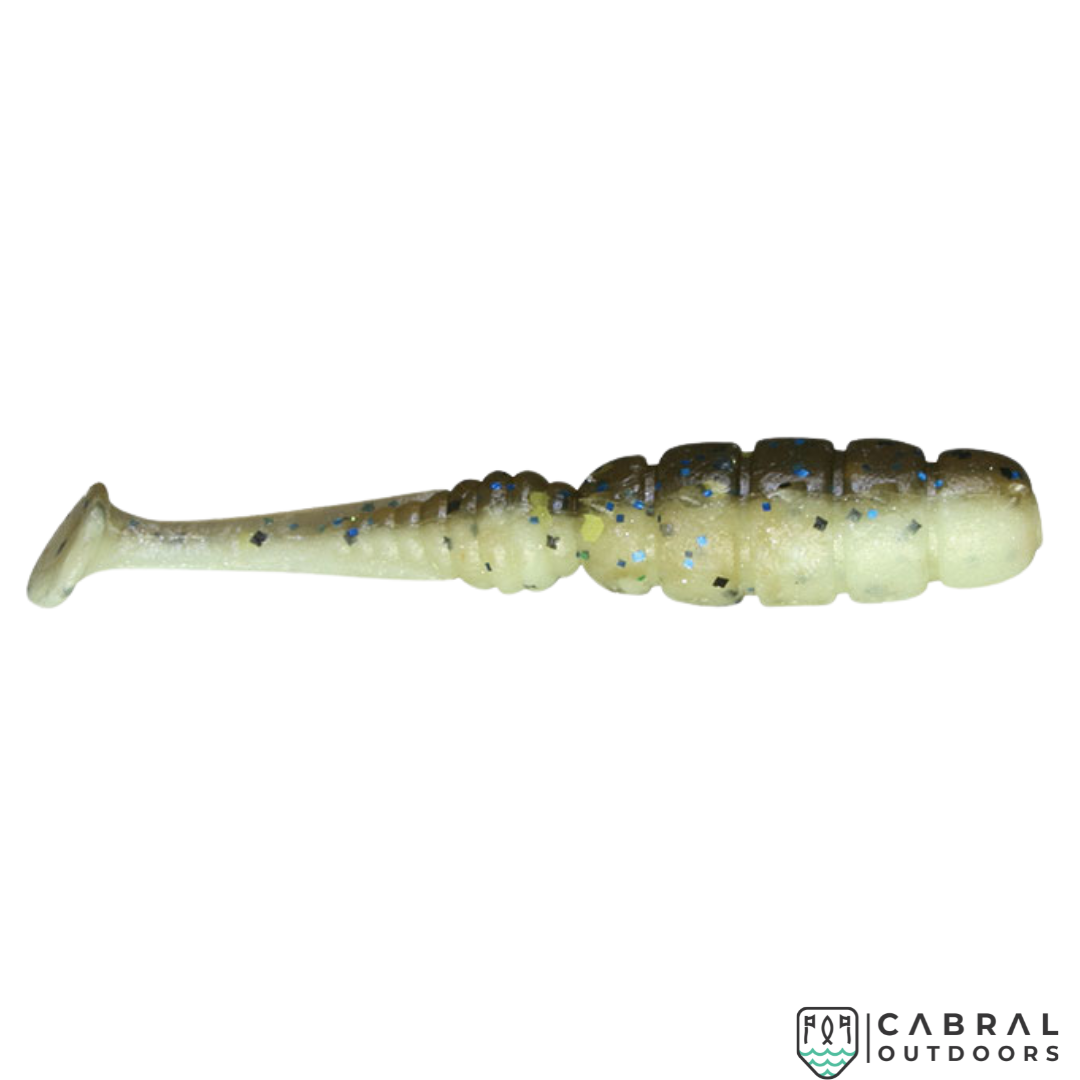 Good Meal Shad Tail | 1.5inch-2inch | 8pcs Aji Be Good Cabral Outdoors