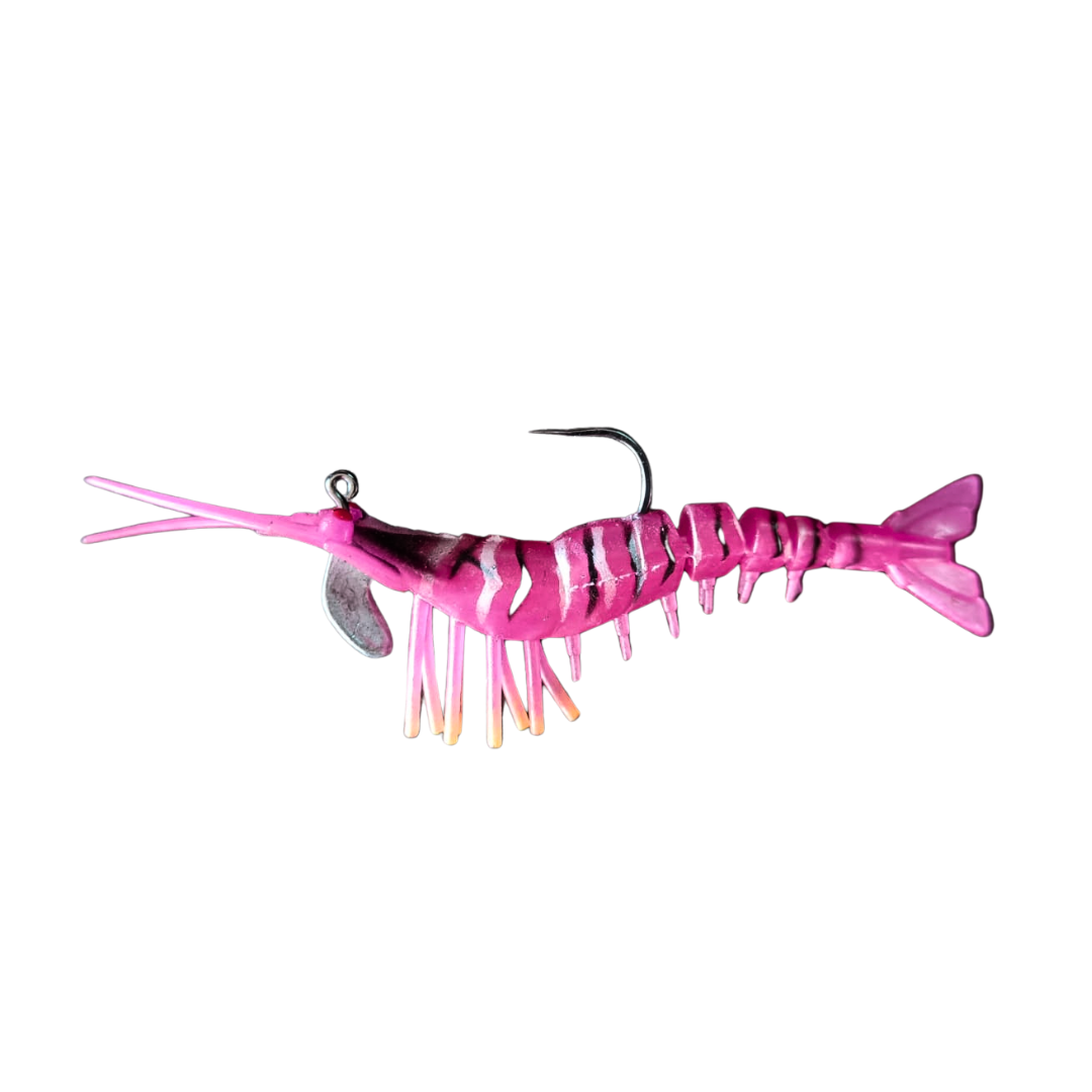 KrillKast Shrimp lures with hook | 10cm-13cm | 7g-17g | 1 Pcs Shrimp SHRIMP Cabral Outdoors KrillKast Shrimp Lures India — 10cm–13cm with Hook | Cabral Outdoors