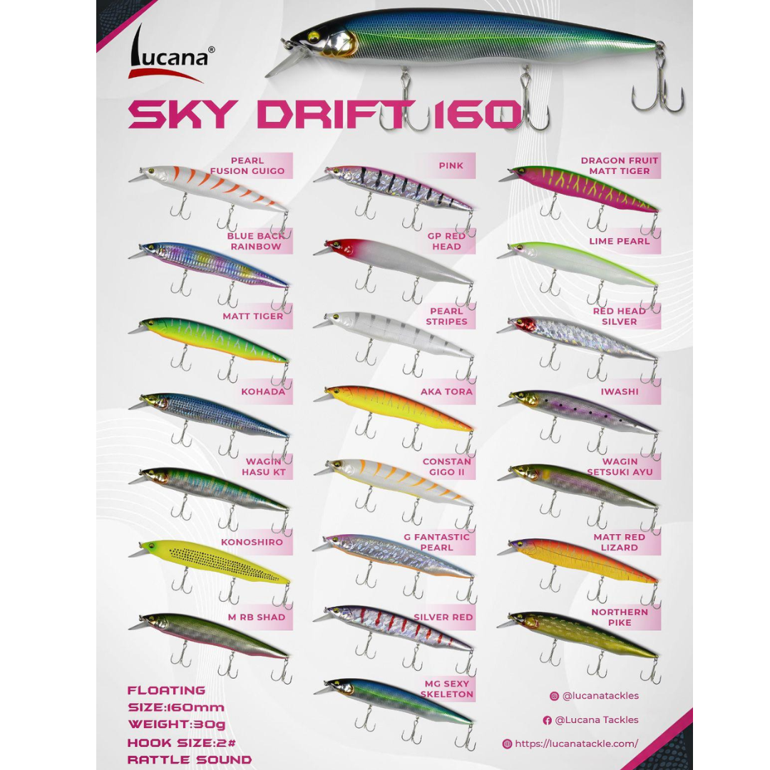 Lucana Sky Drift 160mm Lure | 30g