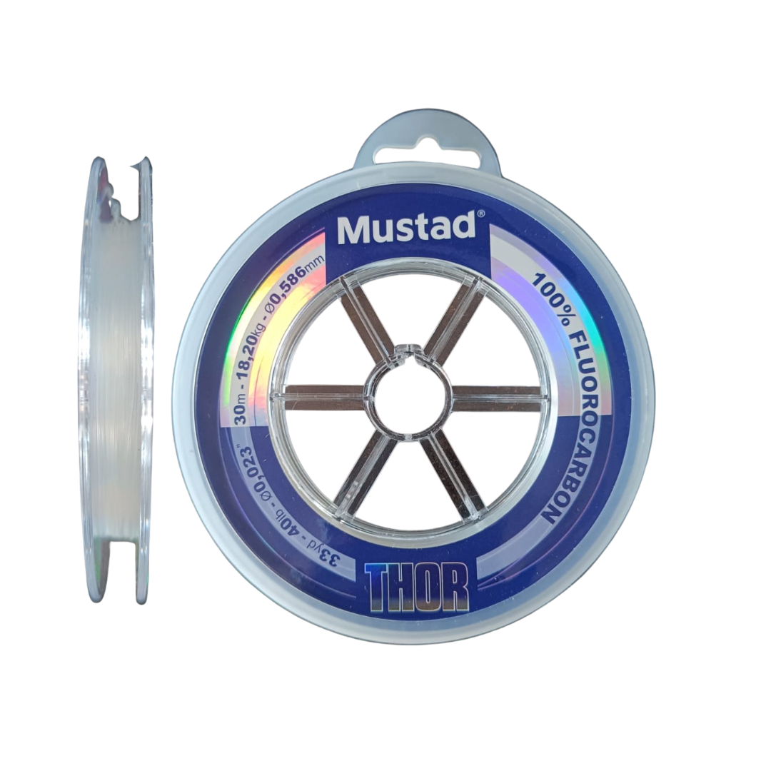 Mustad Thor Fluorocarbon Line |Size: 40-60lb