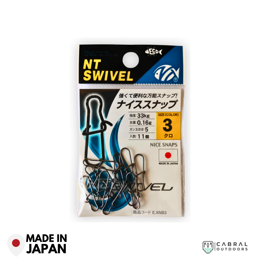 NT Nice Snaps | Size: 1-5 Snap NT Swivel Cabral Outdoors