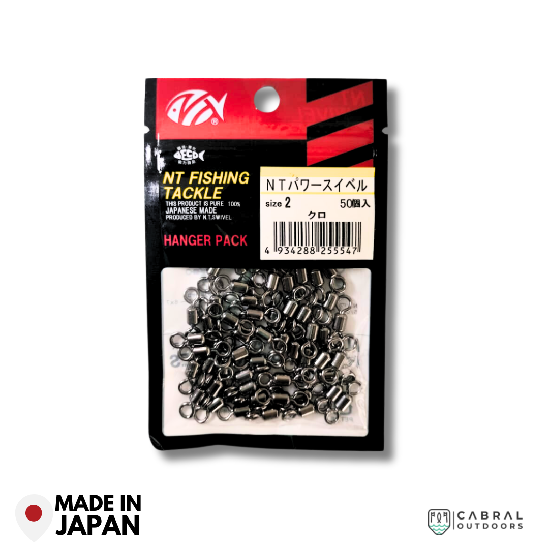 NT Power Swivel (Hanger Pack) | Size: 1-1/0 Swivel NT Swivel Cabral Outdoors