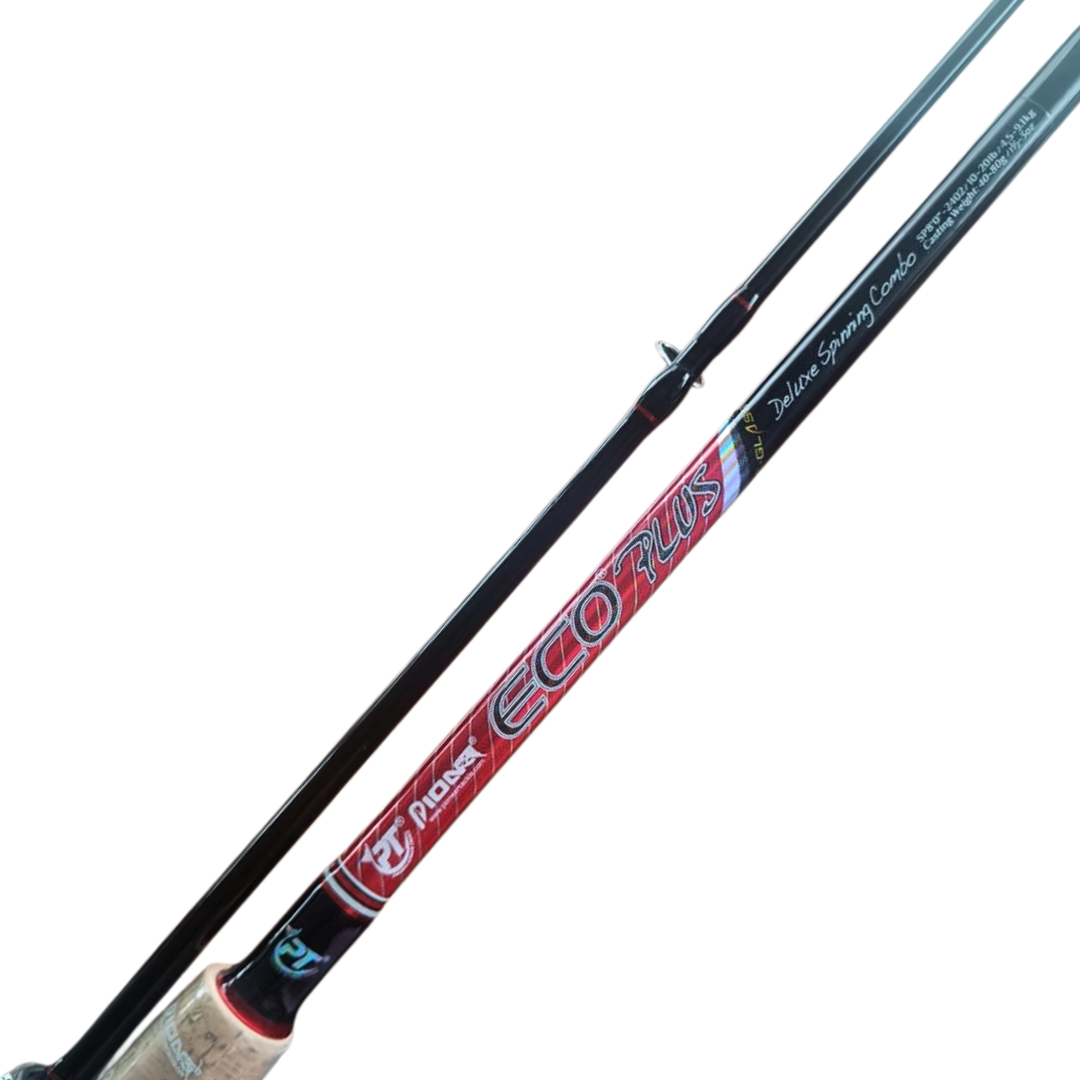 Pioneer Eco Plus Fiber Glass 8ft Spinning Rod