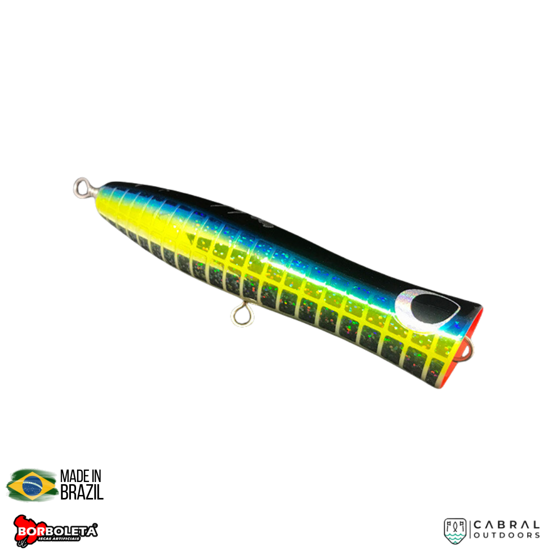 Borboleta Hannibal Hard Lures | 13.5cm(5") | 45g Popper Borboleta Cabral Outdoors