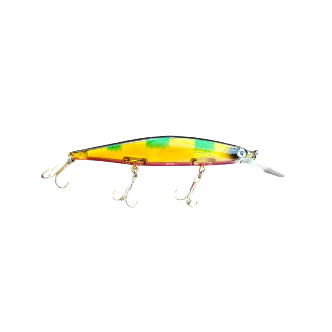 Hawas Power Rap Hard Lures|125mm|12.5g Sinking Minnow Hawas Cabral Outdoors