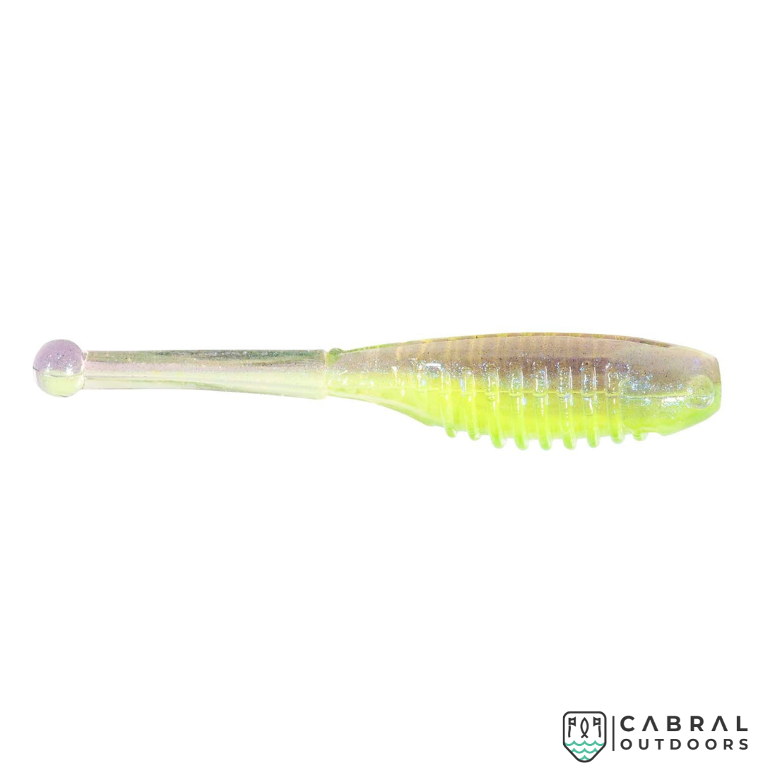 Zman Baby Ballerz 10x Tough Elaztech | Size:-2" | 8pcs/pkt Soft Bait Zman Cabral Outdoors