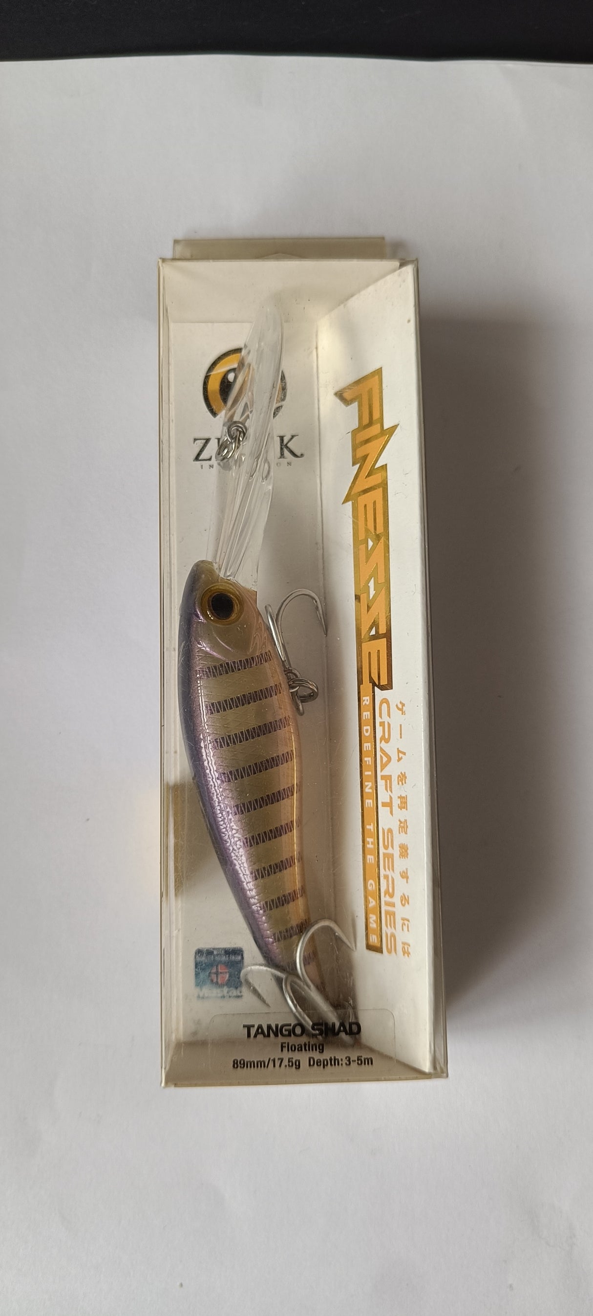 (Stock Clearance) Zerek Tango SHAD Floating 89mm | 17.5g | 3-5m