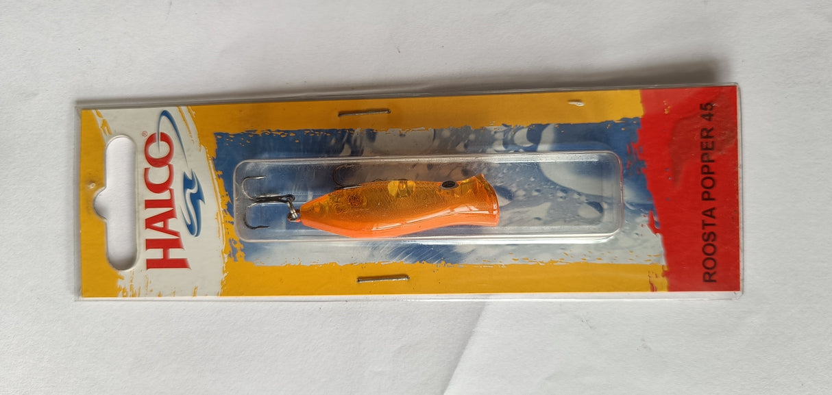 (Stock Clearance)Halco Roosta Popper 45 Hard Lure 45mm/4g,1pcs/pkt