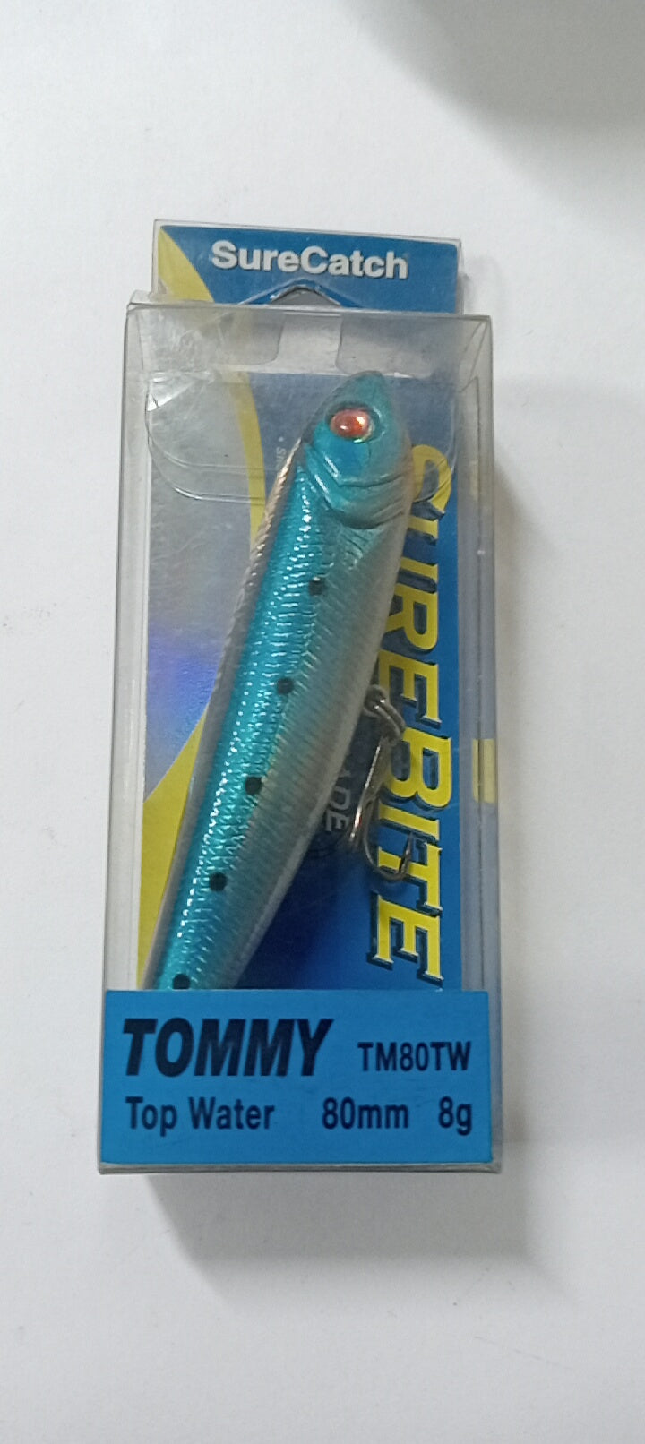 (Stock Clearance)Surecatch SureBite Tournament Grade Series Tommy Hard Lure | 80mm | 8g