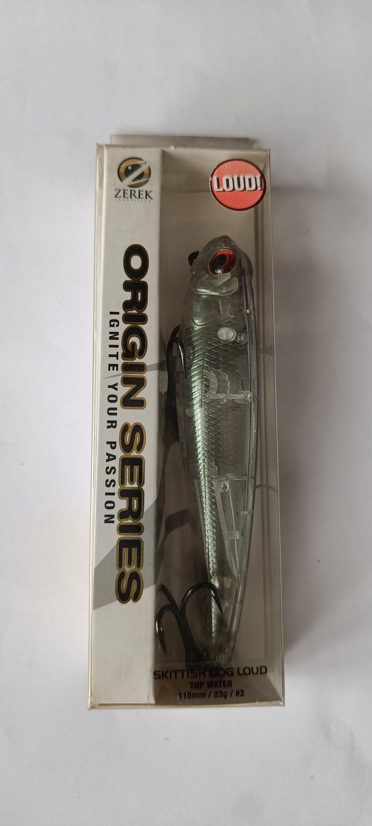 (Stock Clearance) Zerek Skittish Dog Loud 115mm | 23g | #4 Hard Lure Zerek Cabral Outdoors