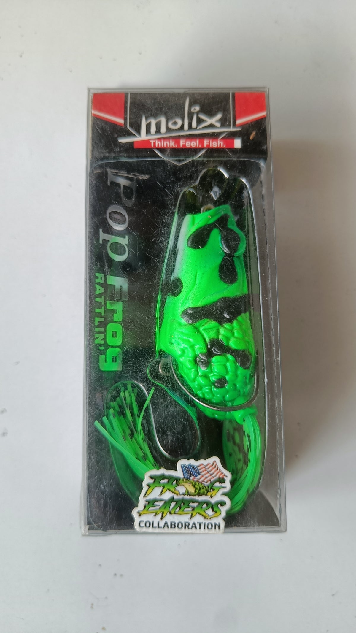 (Stock Clearance) Molix Rattlin' Pop Frog | Size: 6.5cm | 18g