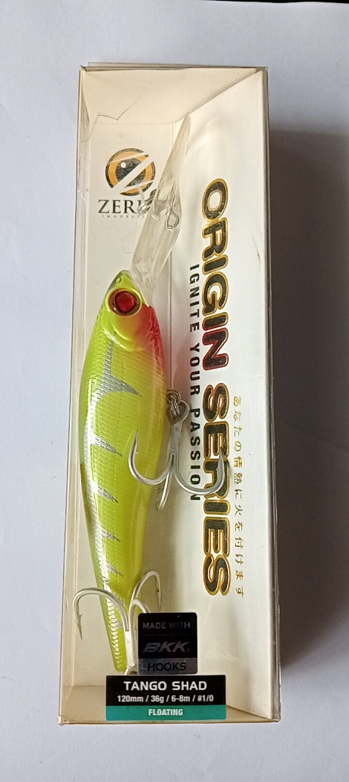 (Stock Clearance) Zerek Tango SHAD 120mm | 36g | 6-8m | #1/0 Crank Baits Zerek Cabral Outdoors