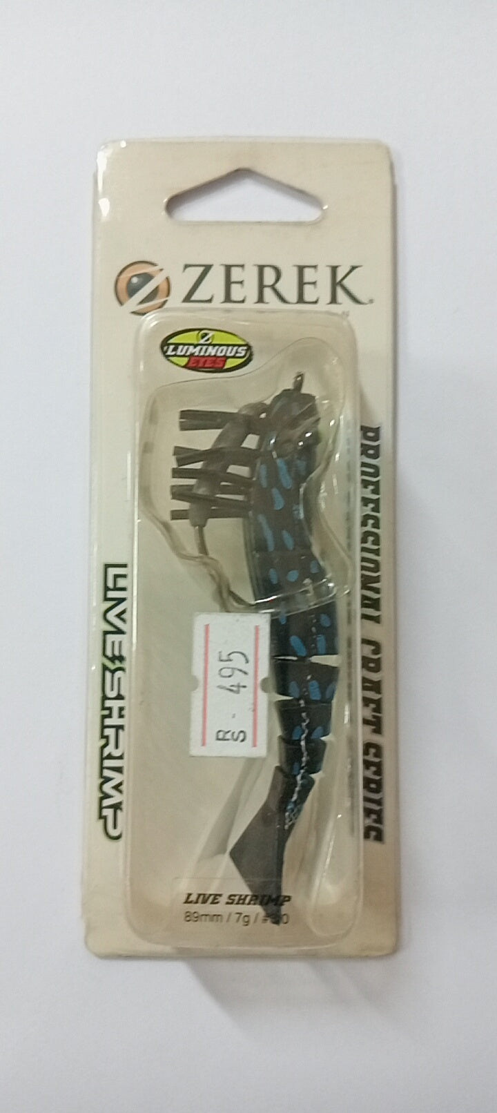 (Stock Clearance) Zerek Live Shrimp 89mm | 7g | #3/0.