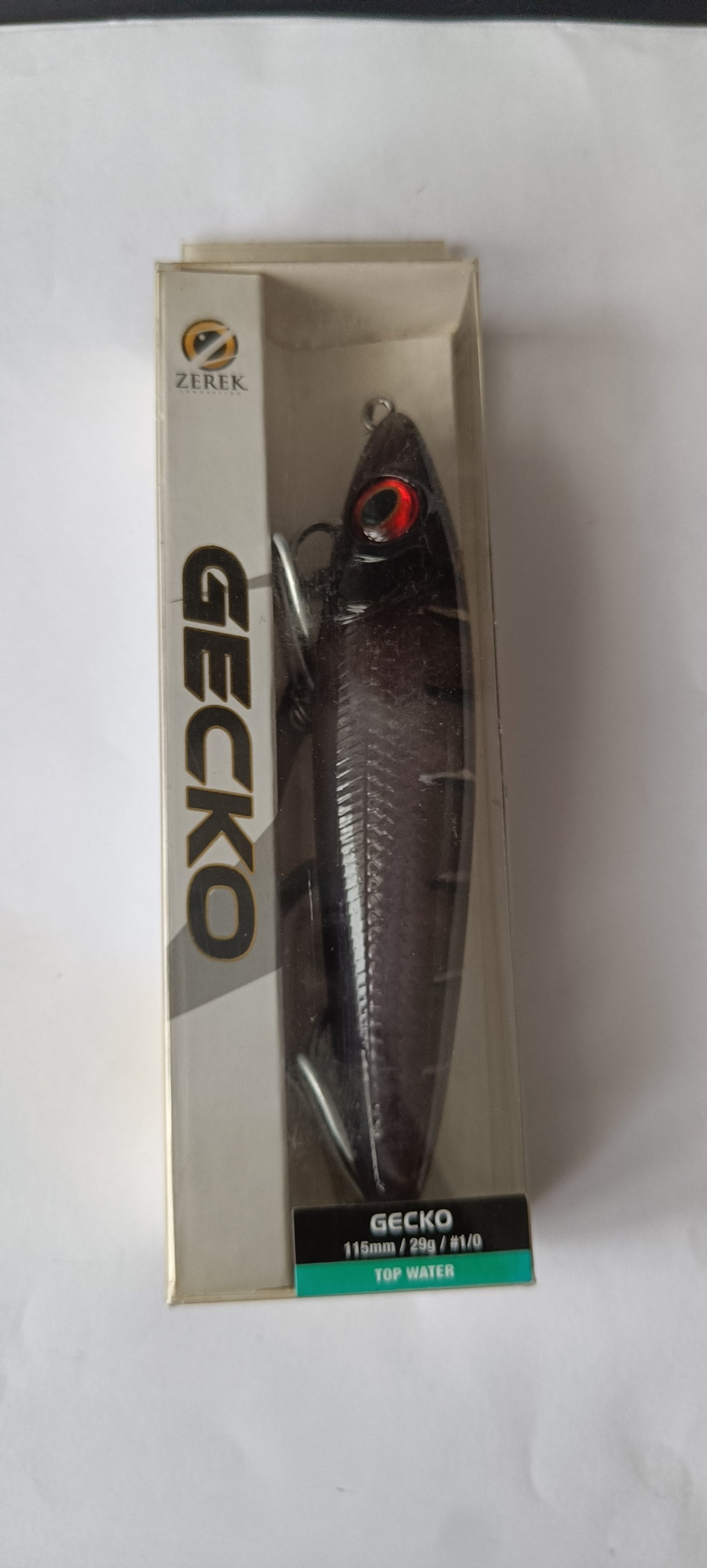 (Stock Clearance)Zerek Gecko Topwater Hard Lure | Size: 115mm | 29g
