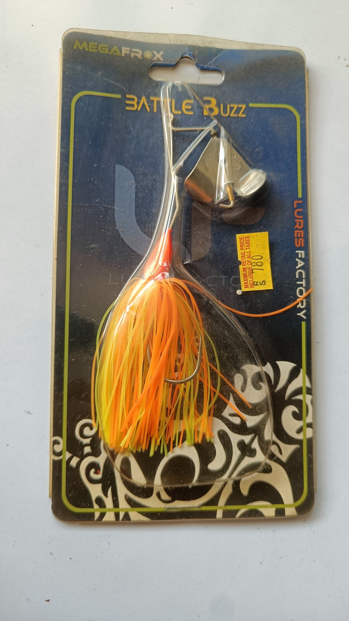 (Stock Clearance) Lure Factory MEGAFROX Battle Buzz Spinner 14g | 10 cm | size 3/0 | 1pcs/pkt