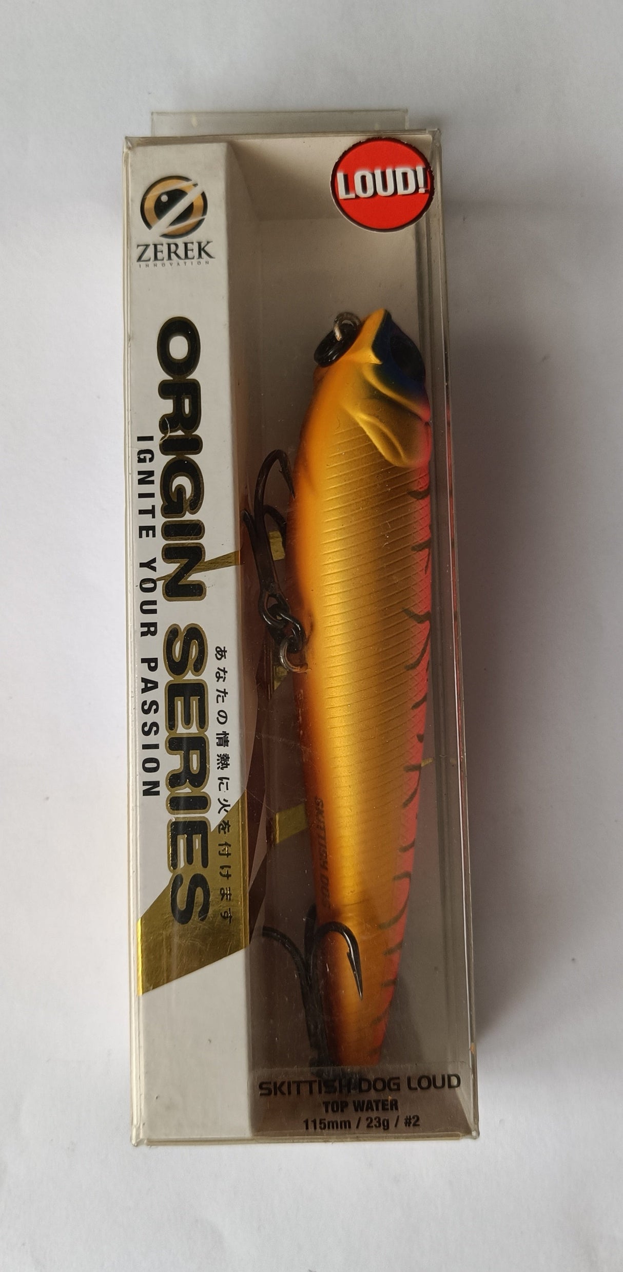 (Stock Clearance) Zerek Skittish Dog Loud 115mm | 23g | #4 Hard Lure Zerek Cabral Outdoors