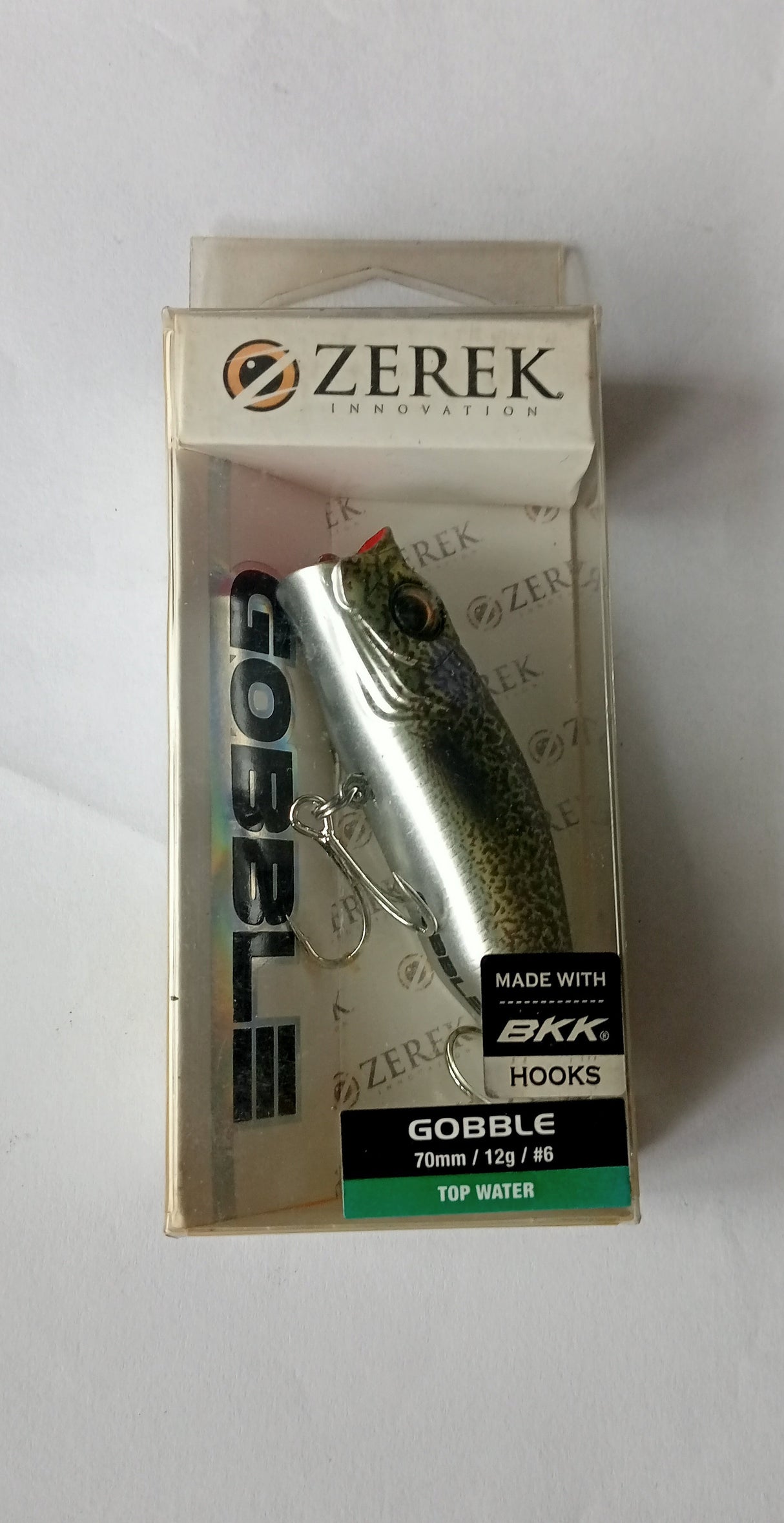 (Stock Clearance) Zerek GOBBLE 70 TOPWATER 70mm | 12g | #6