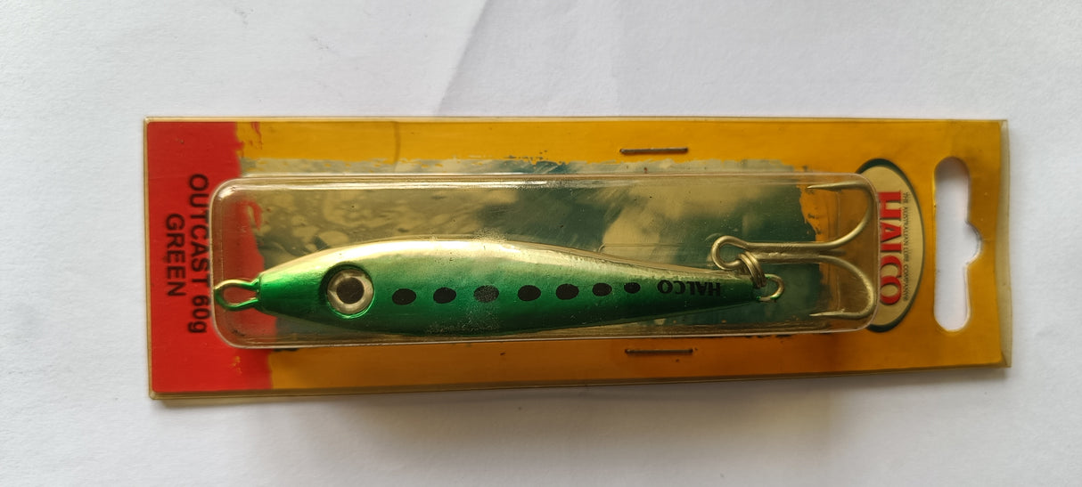 (Stock Clearance)Halco Outcast Metal Lure 20g-60g Pencil Baits Halco Cabral Outdoors