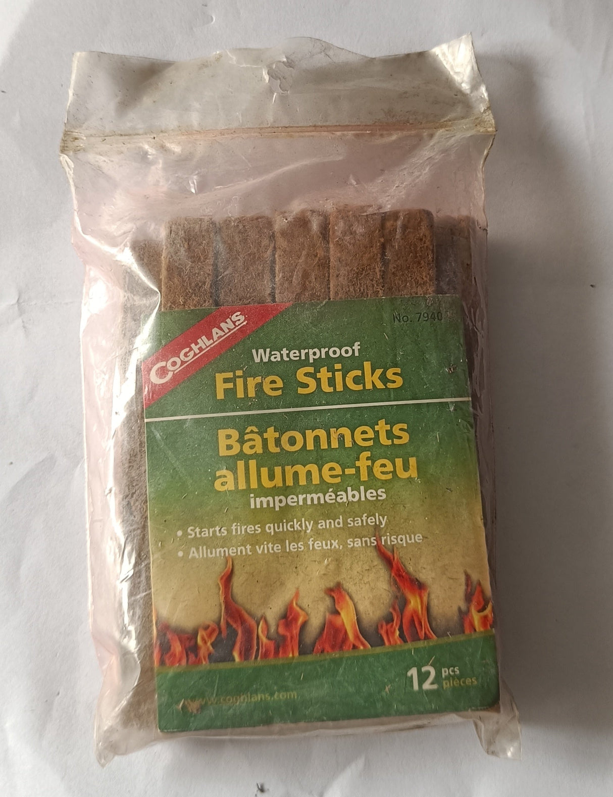 (Stock Clearance) Coghlan's Waterproof Fire Sticks 12 pieces