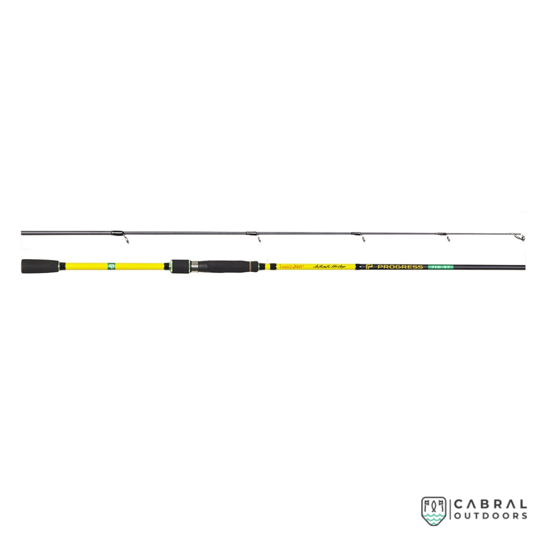Lucky John Progress Powerjig Spinning Rod Baitcasting Rod Lucky John Cabral Outdoors