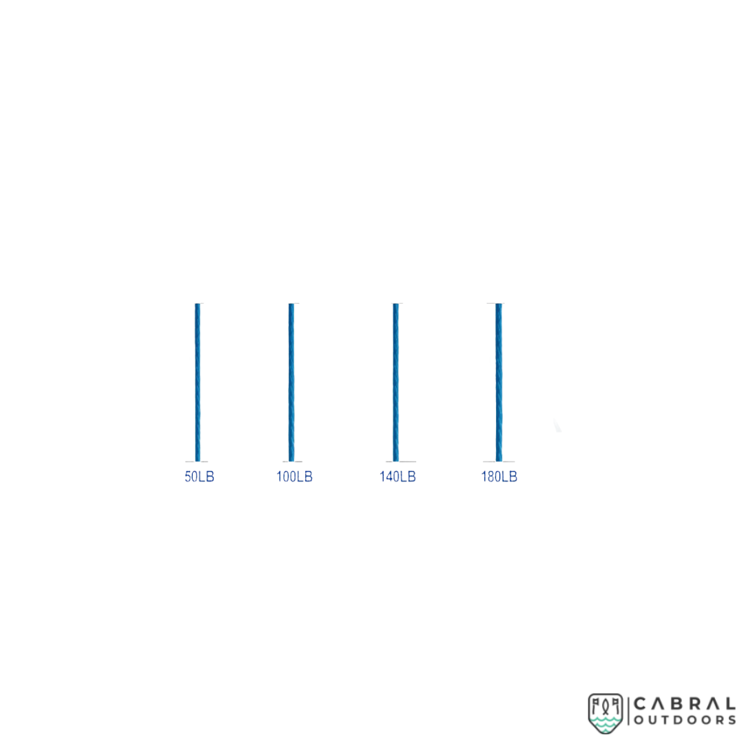 BKK Solid Core Assist Chord Braided Line | Size:50-180lb | 4-5m Braided Line BKK Cabral Outdoors