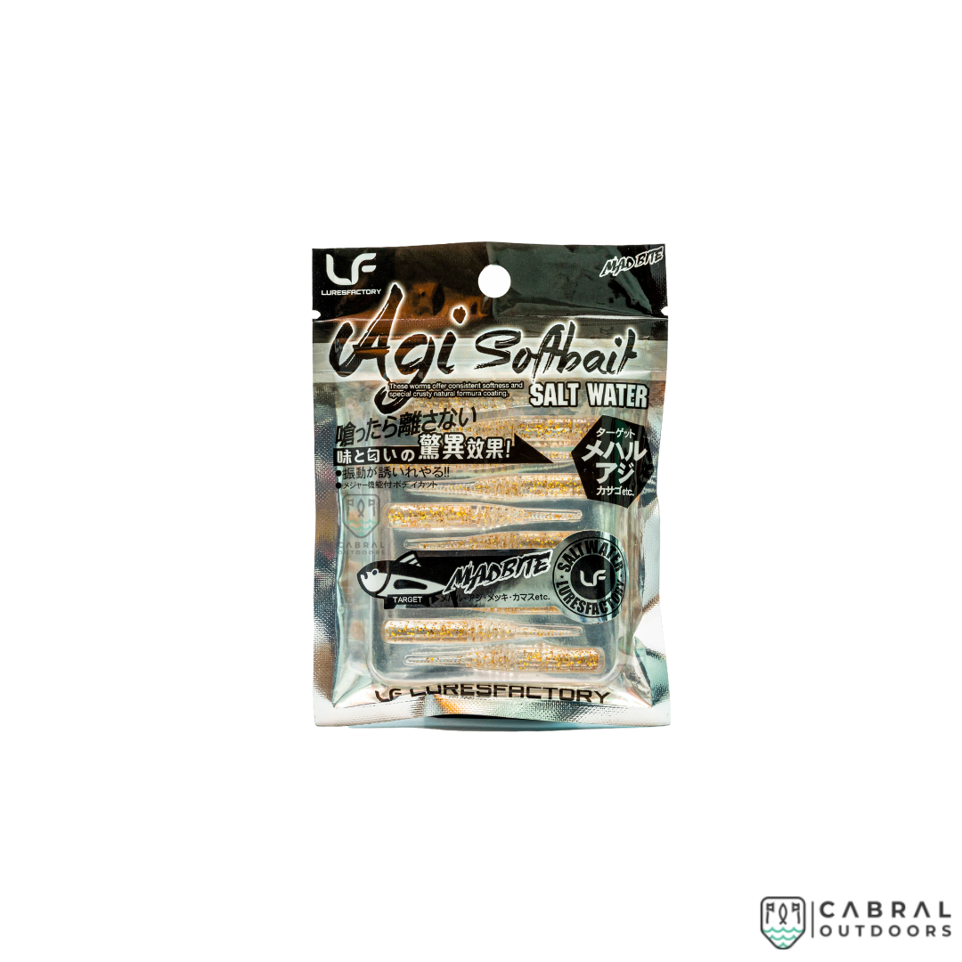 Lures Factory Aji Softbaits Kumo | Size:5-3.8cm | 1g | 8pcs Aji Lures Factory Cabral Outdoors