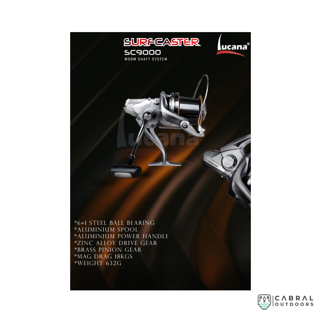 Lucana Surfcaster SC9000 Spinning Reel Spinning Reels Lucana Cabral Outdoors