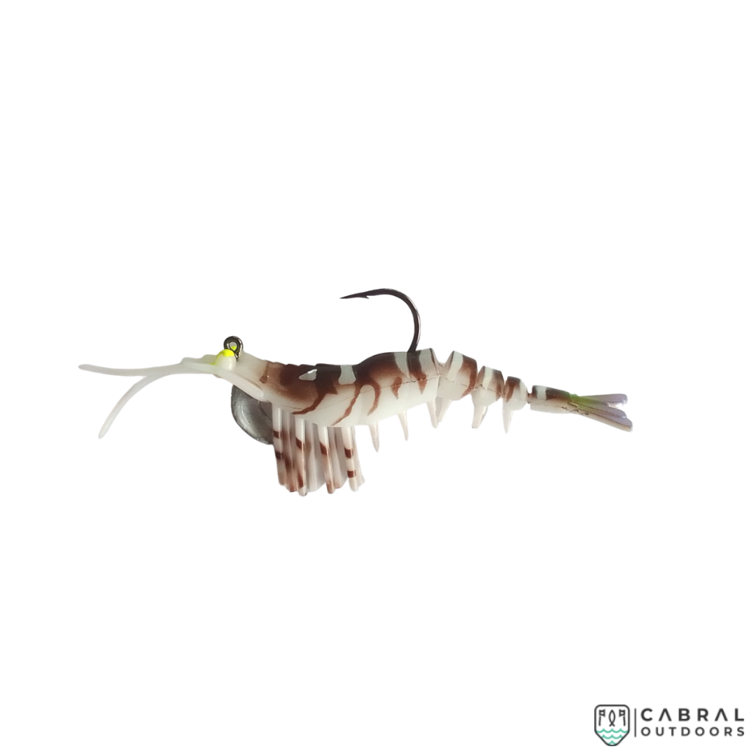 GFIN Crazy Shrimp | Pack of 2 | Size : 5 inch | 16g Shrimp GFIN Cabral Outdoors