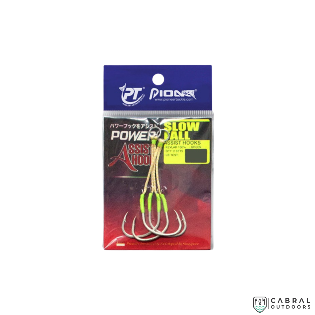Pioneer Slow Fall Asist Hooks Hooks Pioneer Cabral Outdoors