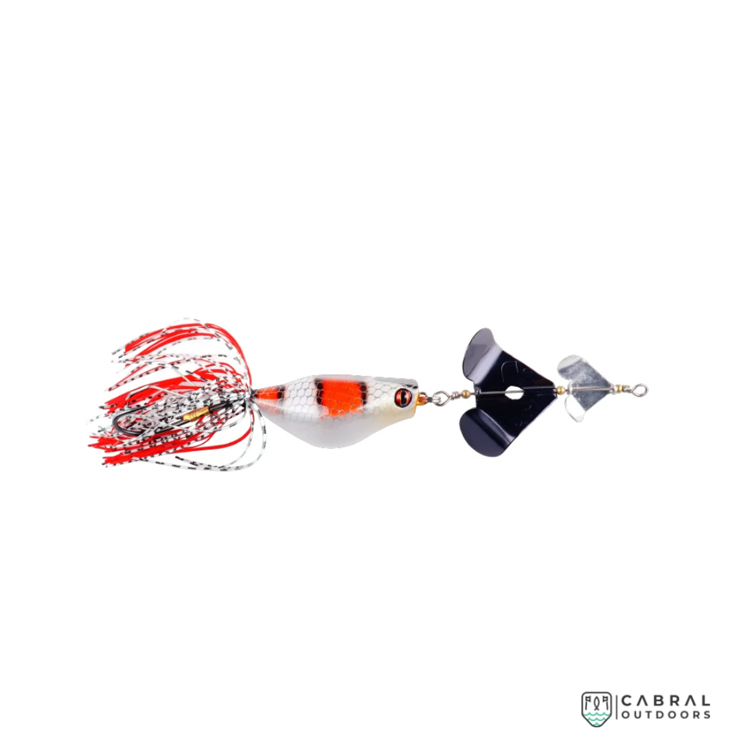 Mega Frox Fire Rep 5.5cm | 22g | 1pcs/pck Buzz Frog Lures Factory Cabral Outdoors