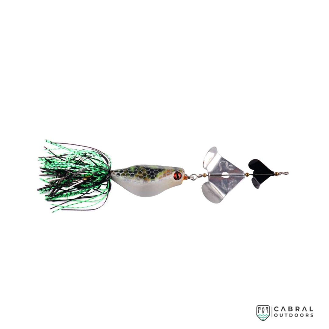 Mega Frox Fire Rep 5.5cm | 22g | 1pcs/pck Buzz Frog Lures Factory Cabral Outdoors
