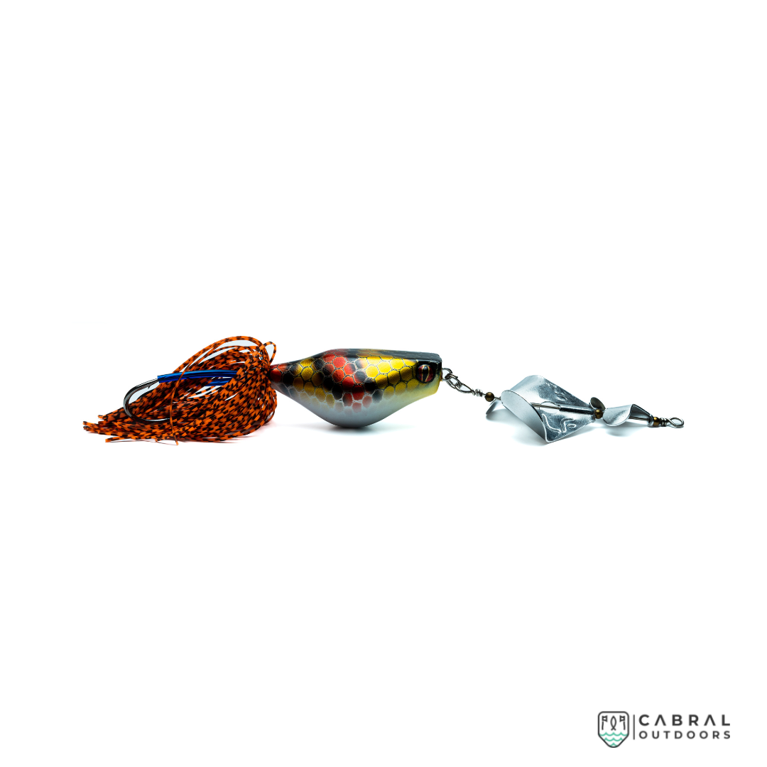 Mega Frox Fire Rep 5.5cm | 22g | 1pcs/pck Buzz Frog Lures Factory Cabral Outdoors