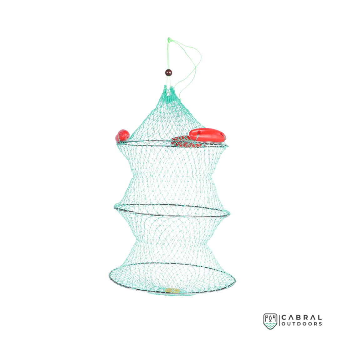 Sure Catch Collapsible Nylon Keeper with Red Float Nets/Trap Sure Catch Cabral Outdoors