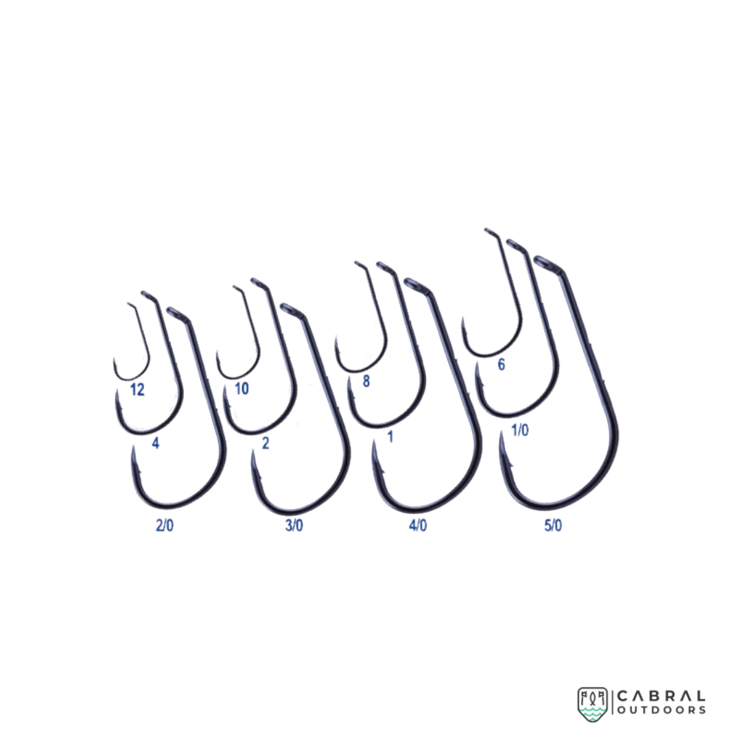 BKK Bait Holder With Ring Hooks | Size: 12-3/0 Live Bait Hooks BKK Cabral Outdoors