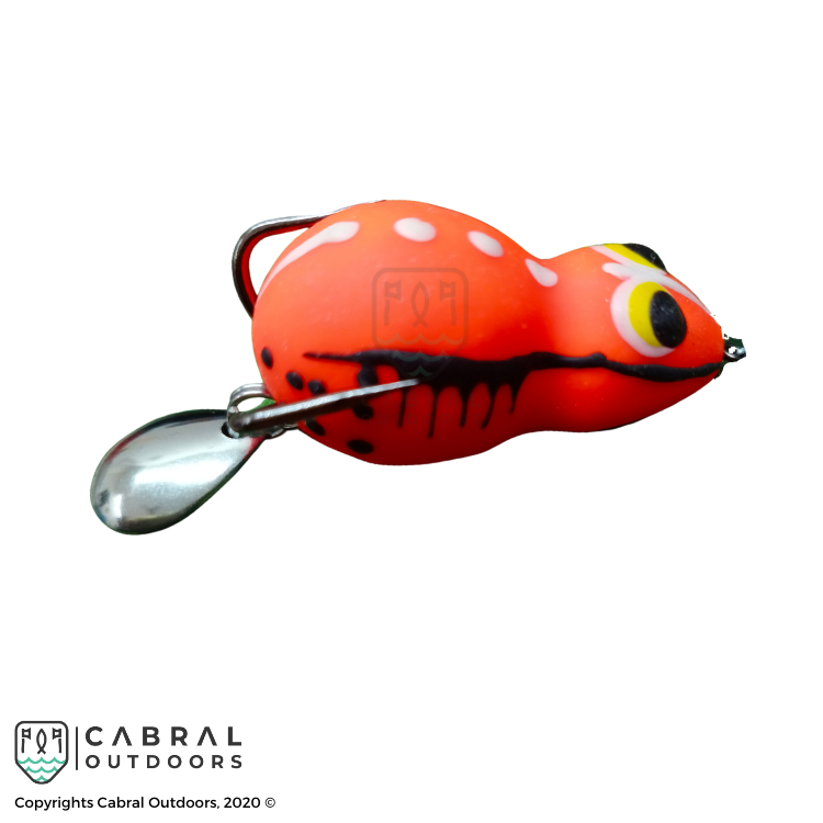 LuresFactory Combait Spinner Rakkoon Series | Size: 4cm | 6g | 1pcs/pkt Spinners Lures Factory Cabral Outdoors LuresFactory Rakkoon | Frog Lure with Spinner | Size 4cm | Weight 6g