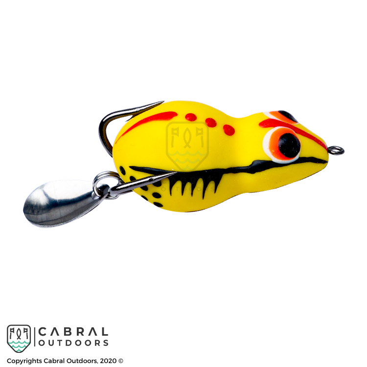 LuresFactory Combait Spinner Rakkoon Series | Size: 4cm | 6g | 1pcs/pkt Spinners Lures Factory Cabral Outdoors LuresFactory Rakkoon | Frog Lure with Spinner | Size 4cm | Weight 6g