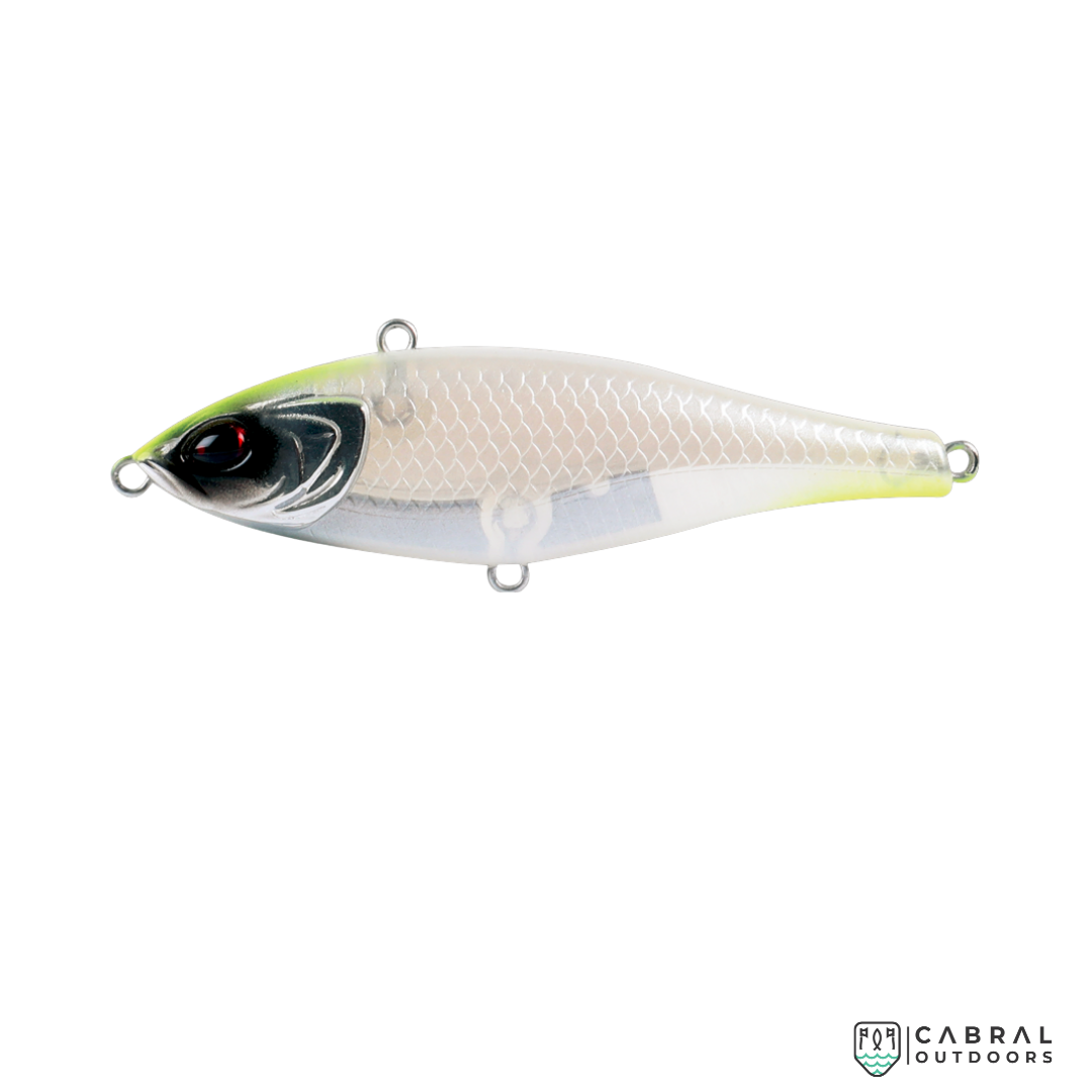 Bone Dash 90S Sinking Pencil/Vibe Hard Bait (with hooks) | Size: 90mm | 33g Pencil Baits Bone Cabral Outdoors