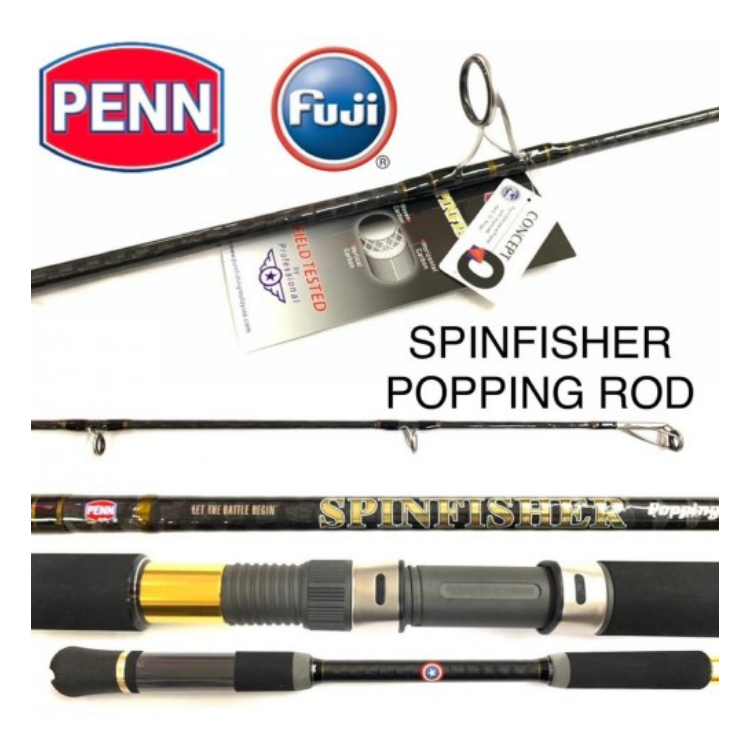 PENN Spinfisher 8ft Popping Rod Popping Rod Penn Cabral Outdoors