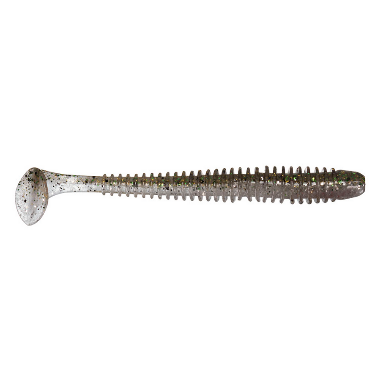 Keitech Swing Impact 4 inch Custom Worms | 8 Tails per pack Paddle Tail Keitech Cabral Outdoors